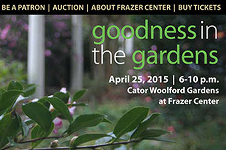 Goodnes in the Gardens web design
