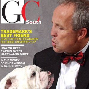 Cover of award-winning GC South magazine